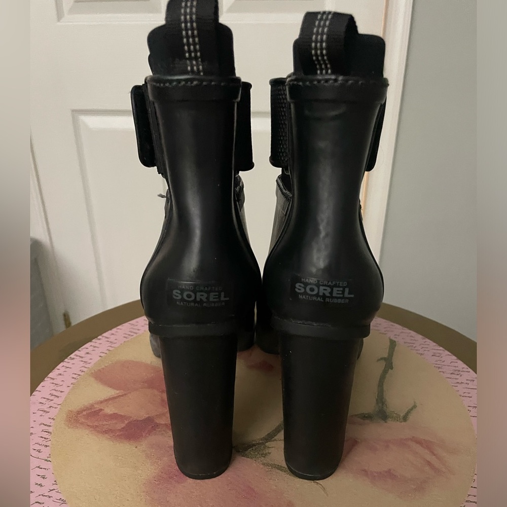 Sorel High Heel Rain Boots